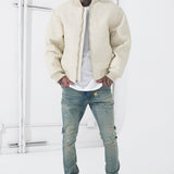 Sinister Bomber Jacket (Khaki)