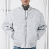 Sinister Bomber Jacket (Light Grey)