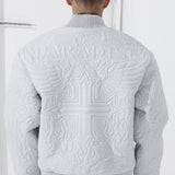 Sinister Bomber Jacket (Light Grey)