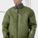 Sinister Bomber Jacket (Olive)