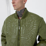 Sinister Bomber Jacket (Olive)