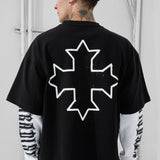 Heavy Metal Waffle Thermal T-Shirt (Black)