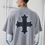 Night Rider Waffle Thermal T-Shirt (Grey)