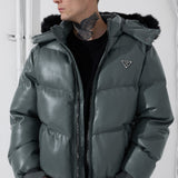 Vigilante Puffer Jacket (Charcoal)