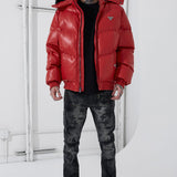 Vigilante Puffer Jacket (Red)