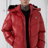 Vigilante Puffer Jacket (Red)
