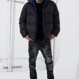 Divine Reversible Puffer Jacket (Black)