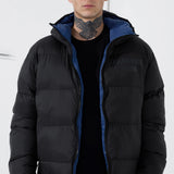 Divine Reversible Puffer Jacket (Black)