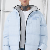 Divine Reversible Puffer Jacket (Light Blue)