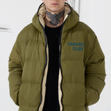 Divine Reversible Puffer Jacket (Olive)