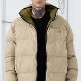 Divine Reversible Puffer Jacket (Olive)