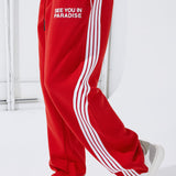 Perfect Pitch Sweatpants (Red)