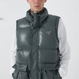 Vigilante Puffer Vest (Charcoal)