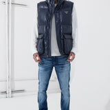 Vigilante Puffer Vest (Navy)