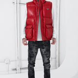 Vigilante Puffer Vest (Red)