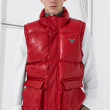 Vigilante Puffer Vest (Red)