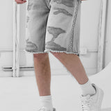 Heavy Metal Denim Shorts