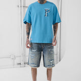 Heavy Metal Denim Shorts
