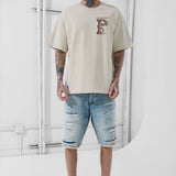 Heavy Metal Denim Shorts