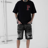 Heavy Metal Denim Shorts
