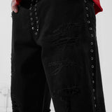 Heavy Metal Denim Shorts