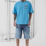 Heavy Metal Denim Shorts