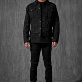 Limelight Denim Trucker Jacket (Jet Black)
