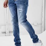 Slim Taper Humility Denim (Aged Wash)