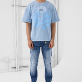 Super Skinny Stacked First Class Denim (Aged Wash)