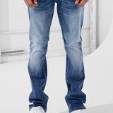 Super Skinny Stacked First Class Denim (Aged Wash)