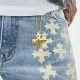 Super Skinny Stacked Forbidden Fruit Denim (Arctic Wash)