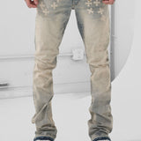 Super Skinny Stacked Forbidden Fruit Denim (Iced Lager)