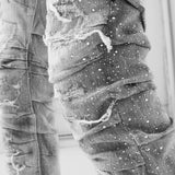 Super Skinny Stacked Brilliance Denim (Cement Wash)