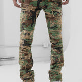 Super Skinny Stacked Brilliance Denim (Vintage Camo)