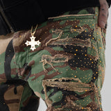 Super Skinny Stacked Brilliance Denim (Vintage Camo)