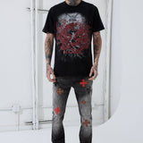 Reckoning Stacked Denim (Black Shadow)