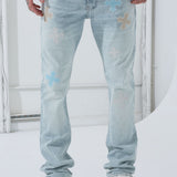 Reckoning Stacked Denim (Ice Blue)