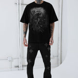 Reckoning Stacked Denim (Jet Black)