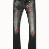 Kids Reckoning Stacked Denim (Black Shadow)