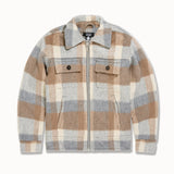 Kids SYIP Hooded Flannel Shacket (Khaki)