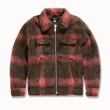 Kids SYIP Hooded Flannel Shacket (Red)