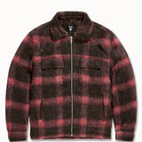 SYIP Hooded Flannel Shacket (Red)