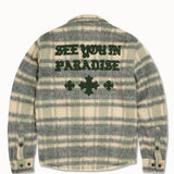 Paradise Flannel Shacket (Olive)
