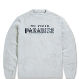 Plush Crewneck Sweater (Light Grey)