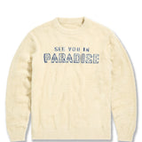 Big Men's Plush Crewneck Sweater (Tan)