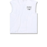 SYIP Cut Off T-Shirt (White)