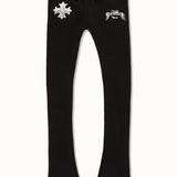 Kids Paradise Tour Stacked Sweatpants (Black)