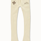 Kids Paradise Tour Stacked Sweatpants (Khaki)