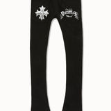 Paradise Tour Stacked Sweatpants (Black)