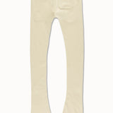 Paradise Tour Stacked Sweatpants (Khaki)